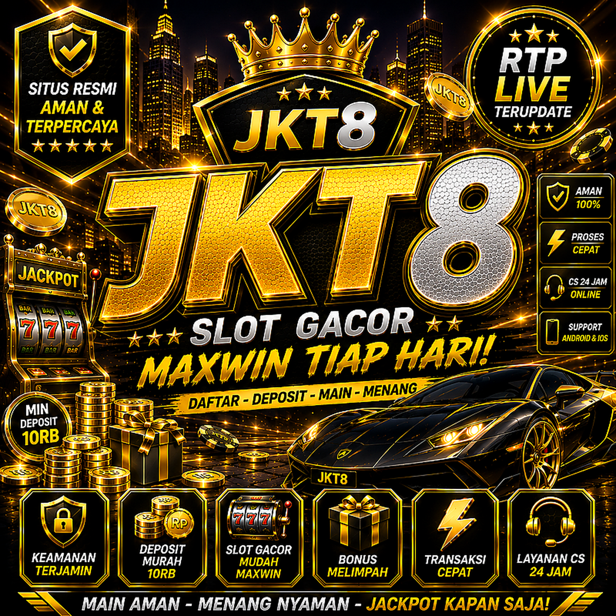 JKT8  Link Situs Slot Gacor Hari ini Gampang Maxwin Terbaik di JKT8